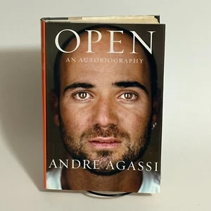 First Edition Hardcover - Andre Agassi - Open: An Autobiography-2009 - Like New - Picture 1 of 8