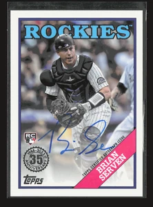 Brian Serven - 2023 Topps '88 Topps Autographs #88BABS - Picture 1 of 2