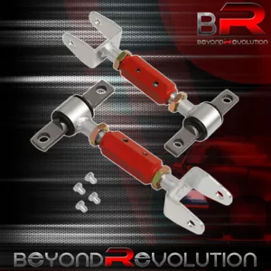 For 2002-2005 Civic Si RSX DC5 Adjustable Rear Toe Control Arms Camber Kit Red - Picture 1 of 3