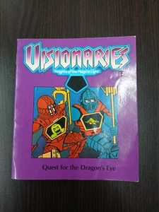 VISIONARIES KNIGHTS OF THE MAGICAL LIGHT : QUEST FOR THE DRAGON'S EYE BOOK 1988  - Bild 1 von 3