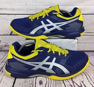 Asics Gel-Rocket 7 Mens Trainers Multi-Court B706Y BlueUK Size 11.5/EU 46.5 - Picture 1 of 23