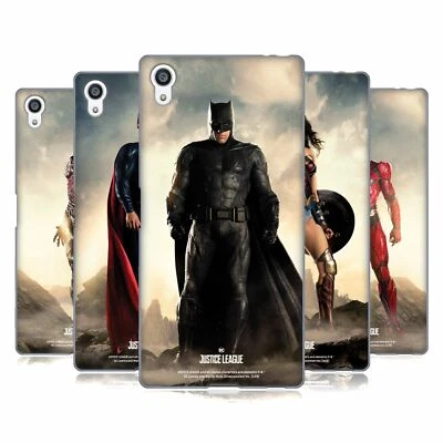 FUNDA OFICIAL DE GEL SUAVE CARTELES DE PERSONAJES DE PELÍCULAS DE LA LIGA DE LA JUSTICIA PARA TELÉFONOS SONY 2 Foto 1 de 4