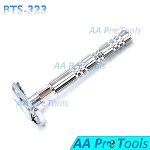 The Art Of Shaving Men's Safety Razor Chrome Plated + 5 Blades BTS-323 - Picture 1 of 3