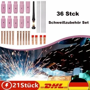 Verschleißteile Set 36tlg für WP SR Binzel 17 18 26 WIG TIG Schweißzubehör DE - Bild 1 von 6