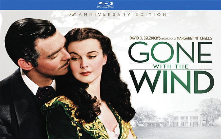 Gone With the Wind (Blu-ray Disc, 2014, 75th Anniversary Includes Book)