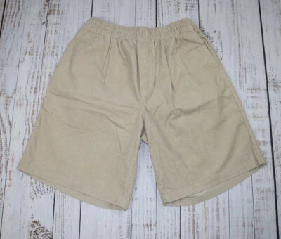 VINTAGE 90S ZEPPELIN 4-POCKET CORDUROY SHORTS SURF BEACH SKATE DRAWSTRING LARGE - Image 1 of 4