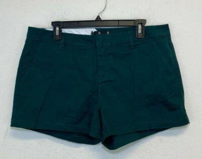 Volcom Womens Green True To This Shorts Green Size 31 - - Image 1 of 3