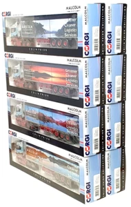 Corgi 1/50 CC13799 - 8x Scania R Highline Walking Floor Trailer Trucks - Malcolm - Picture 1 of 11