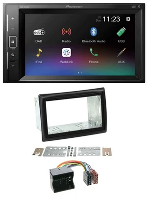 Pioneer DAB MP3 2DIN Bluetooth USB Autoradio für Renault Megane 2009-2010 - Bild 1 von 4
