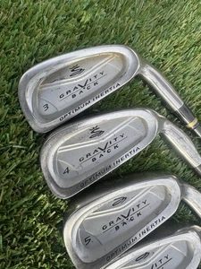 Cobra Gravity Back Iron Set (PW-3) stiff- Graphite - Right Handed - Picture 1 of 6
