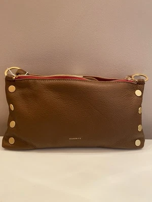 Authentic Hammitt Kyle Mahogany Pebble Red Zip Gold Brand New Retail $295 NWT - Image 1 of 4