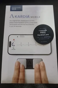NEW~AliveCor KardiaMobile Wireless Personal EKG Monitor~Apple & Google Play - Picture 1 of 4