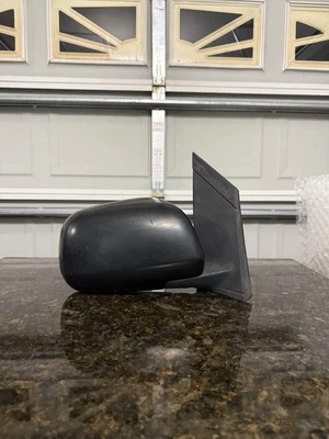 2008-2016 Dodge Grand Caravan Mirror Right Passenger Power Adjust  Black OEM - Image 1 of 2