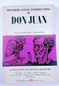 Twentieth Century Interpretations of Don Juan by Edward E. Bostetter - Picture 1 of 7