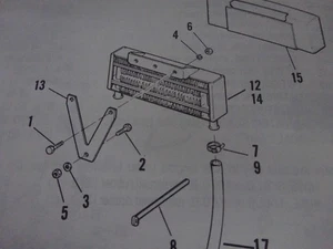 De colección Harley Davidson Rpl OEM 62574-77 ELECCIÓN DE SOPORTE DE MONTAJE ENFRIADOR DE ACEITE - Imagen 1 de 8