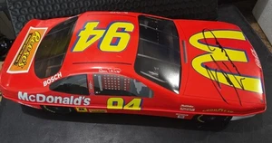 NASCAR Bill Elliott Tin Car No. 94 McDonalds Reese’s Fan Favorites AUTOGRAPHED - Picture 1 of 5