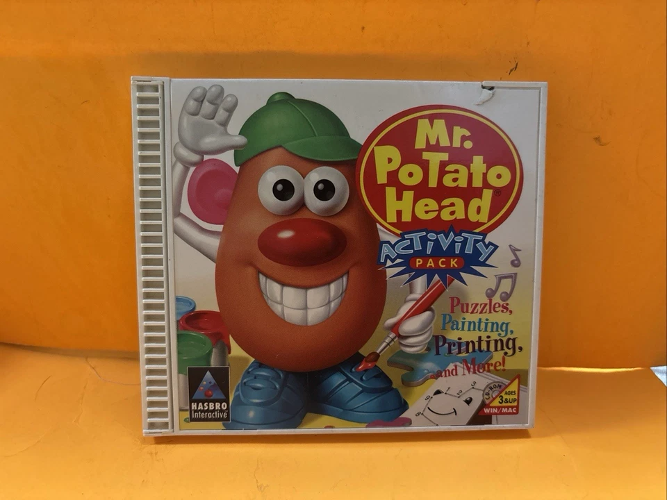 Mr. Potato Head Activity Pack CD ROM Classic Hasbro Win/Mac 1997 NEW FAST SHIP - Image 1 of 1