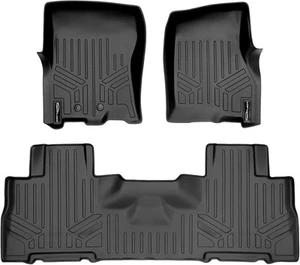 MAXLINER Floor Mats 2 Row Liner Set Black for 2011-2017 Ford - Picture 1 of 9