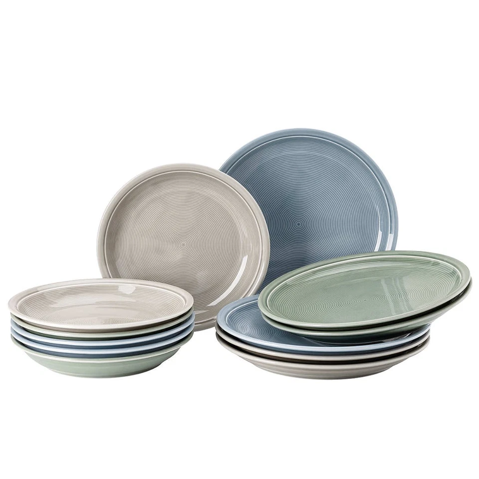 Set 12-tlg. - Thomas Trend Colour Mixed - 11400-401928-28528 - Tafelservice mehr