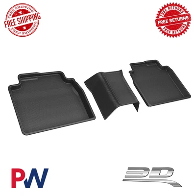 3D MAXpider All-Weather KAGU Floor Liner BLK For Lexus ES Series / Toyota Avalon - Image 1 of 4