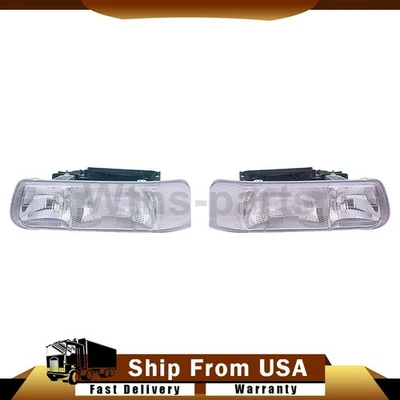 Fits 1999~1999 Chevrolet Silverado Dorman Left Right Headlight Assembly - Image 1 of 4