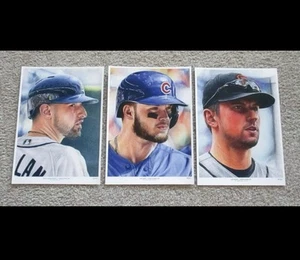 2018 Topps Living Set art print Joe Panik Nick Castellanos Ian Happ /61 /63 Seto - Picture 1 of 1