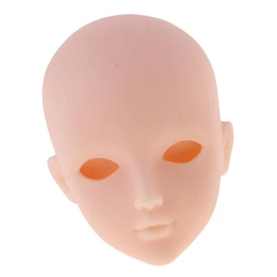 1/6 realistica testa bambola senza occhi per bjd xinyi corpo bambola accessori - Immagine 1 di 4