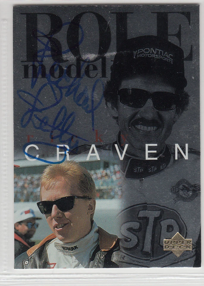 Richard Petty NASCAR HOF Hall of Fame  SIGNED CARD #146 RARE - Image 1 of 1