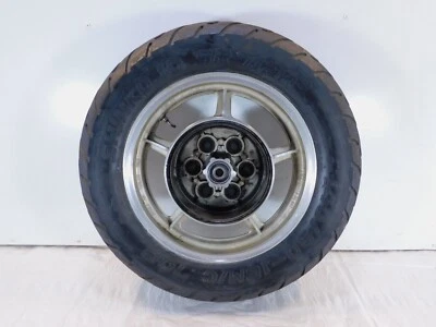 Llanta y neumático trasero plateado Yamaha Virago 750 1000 1100 XV700 XV750 1984-1999 Foto 1 de 4