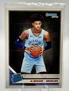 2019-20 DONRUSS #202 JA MORANT RATED ROOKIE - Foto 1 di 2