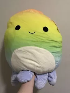 NWT Squishmallows Elodie The Octopus 16” Plush Toy - Picture 1 of 3