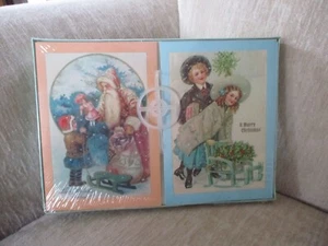 Vintage Sunshine Art Studios Set of 20 Christmas Greeting Cards Sealed Box Set - Picture 1 of 11