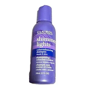 Clairol Professional Shimmer Lights Purple Shampoo 2oz Travel Size NEW - Picture 1 of 2