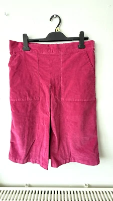 Cotton Traders Corduroy Midi Skirt Fuschia Size 14 - Image 1 of 4