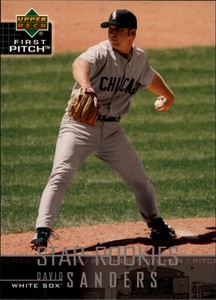 2004 Upper Deck First Pitch Chicago White Sox Baseball Card #25 David Sanders SR