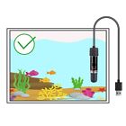 USB USB Mini Aquarium Heating Rod Quartz Glass Aquarium Heater  Aquarium