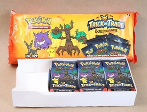 2024 Pokemon Trick or Trade BOOster Bundle 75 mini packs 3 TCG cards ea Open Bag - Bild 1 von 10