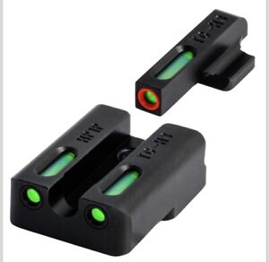Truglo TFX PRO U-Notch Glock 20,21,30 Tritium+Fiber-Optic Handgun Night Sights