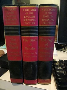 A History of the English Speaking Peoples Vol. 1-3 Winston Churchill - Picture 1 of 4