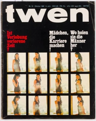 Sam Haskins McBRIDE Art Kane TWEN October 1966 Charlotte March SAUL LEITER vtg - Image 1 of 4