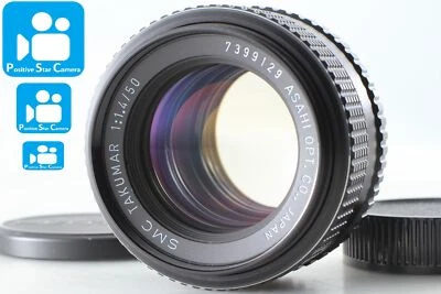 🎦VIDEO👀🌟Near MINT🌟 Pentax SMC Takumar 50mm f1.4 M42 Mount MF Lens From JAPAN - Image 1 of 4