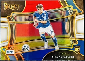 2023-24 Panini Select Fifa - SIMONE PAFUNDI - RC Multi Color Field Level #232 - Picture 1 of 2