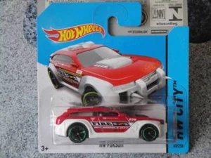 Hot Wheels 2014 #045/250 HW PURSUIT red/white Fire support car HW CITY Batch F - Picture 1 of 3