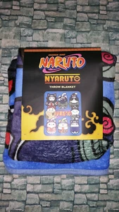 Naruto Nyaruto Throw Blanket Brand New Licensed - Picture 1 of 2
