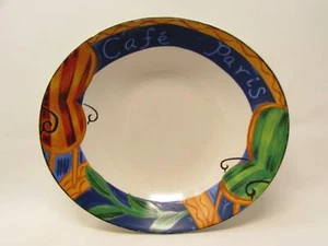 Cafe Paris by Sango Gemüseschale verschiedene Damen im Cafe schwarzer Rand b361 - Bild 1 von 3