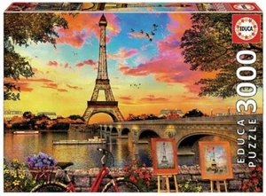 Educa 3000 Piece Jigsaw Puzzle - Sunset In Paris - Bild 1 von 1