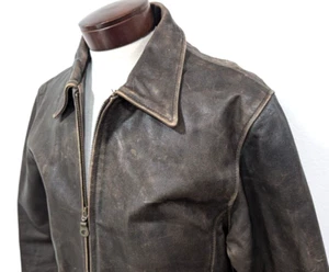 M. JULIAN Wilsons Lederjacke Herren S braun herausnehmbares THINSULATE-Futter VEUC * - Bild 1 von 11