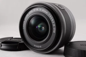 Near Mint Canon EF-M 15-45mm f/3.5-6.3 IS STM Zoom Camera Lens From Japan - Picture 1 of 24