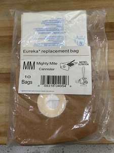 New 10 Replacement Bags for Eureka Mighty Mite Canister Micro Filtration - Picture 1 of 1