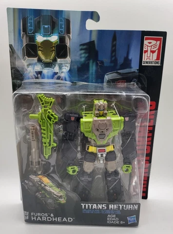 Transformers Titans Return Hardhead with Furos MOSC Cover
